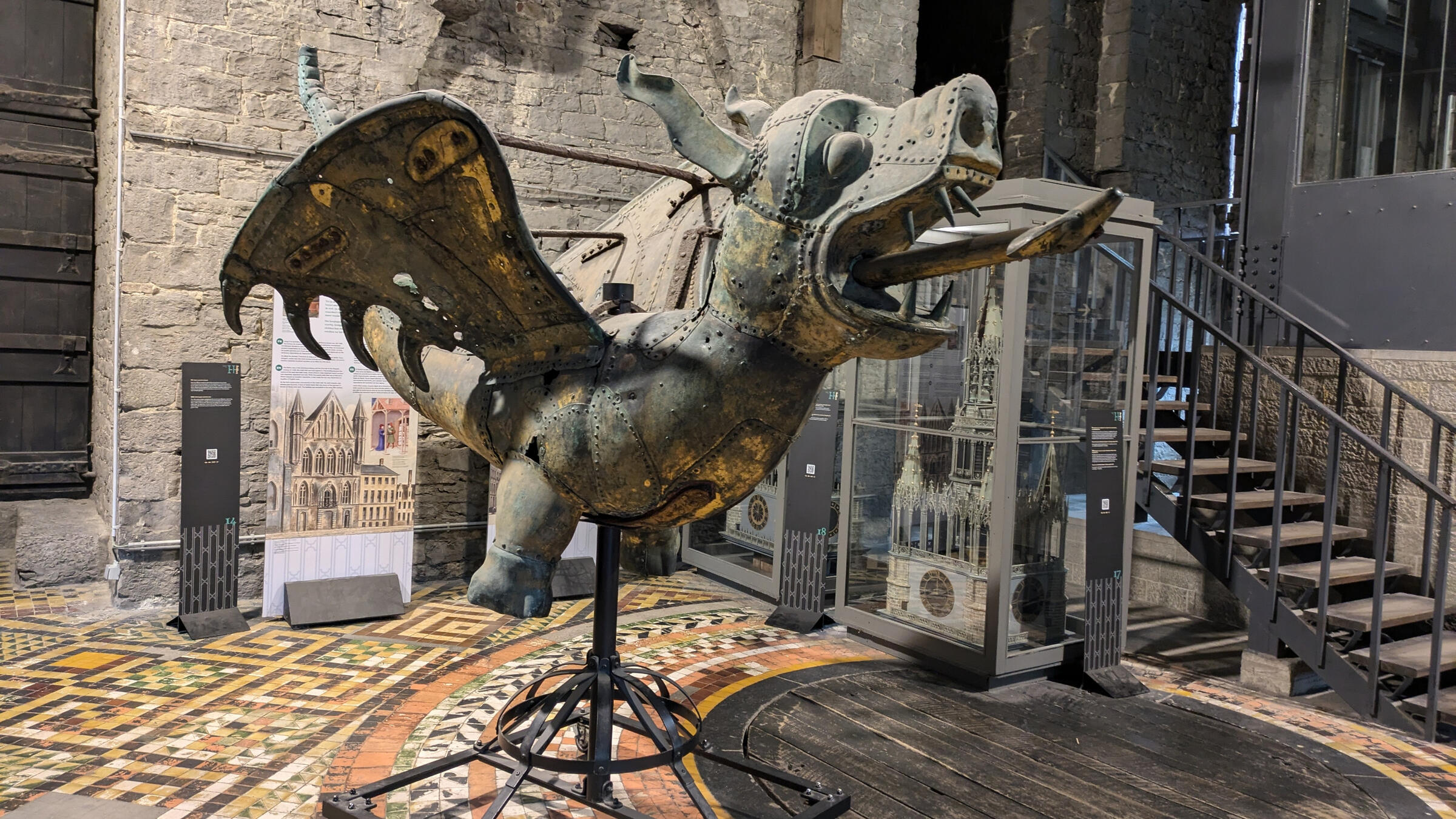 The golden dragon in Ghent